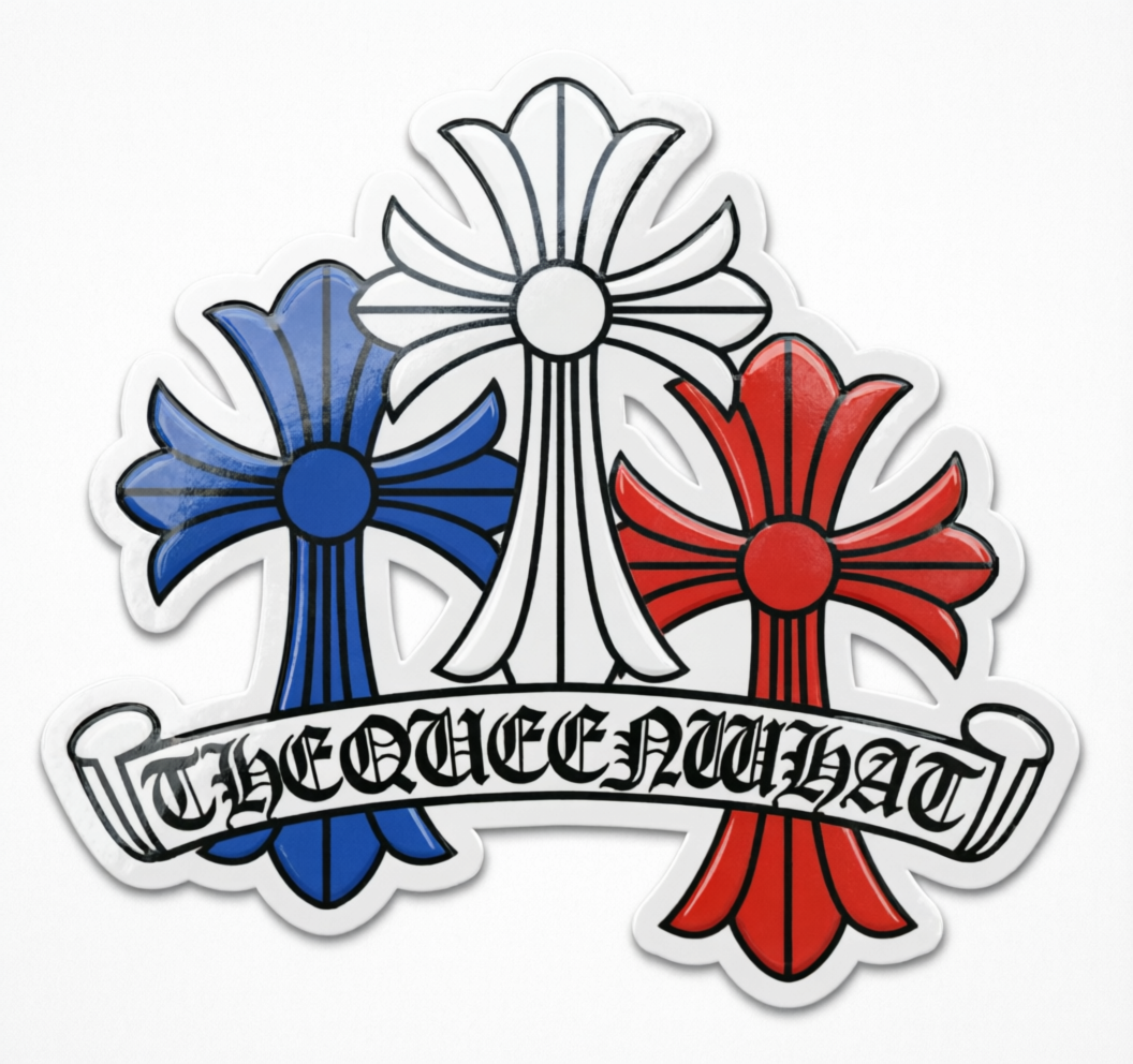 Crome Hearts (red white blue)