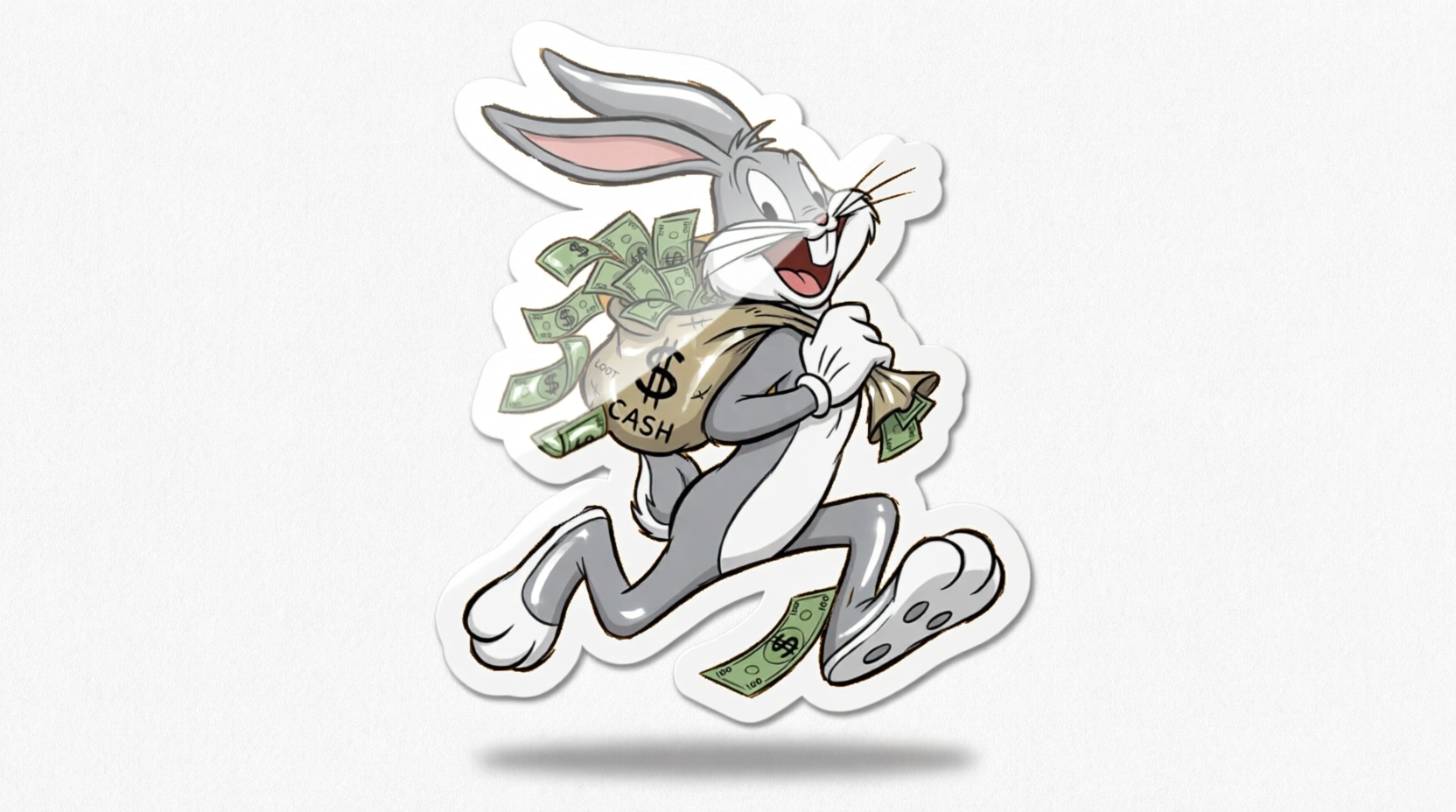 Bugs Bunny Money Chaser