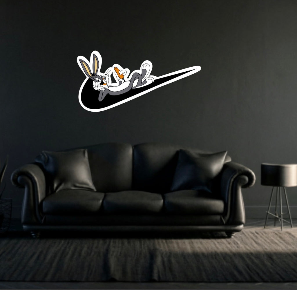 Bugs Bunny on Swoosh