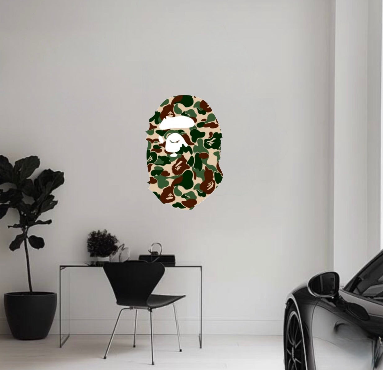Camo Bape (green)