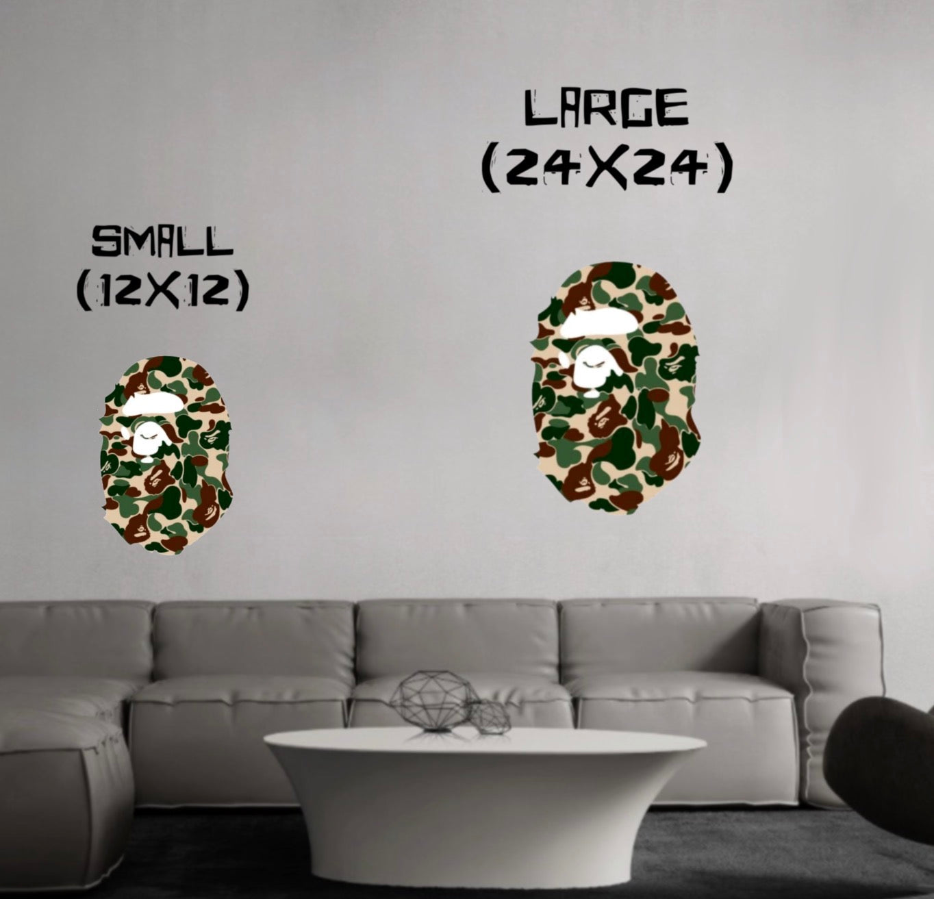 Camo Bape (green)